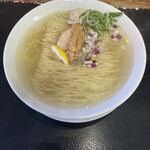 麺煌 MOGAMI - 料理写真:塩鶏そば 大 1,100円