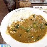 CoCo壱番屋 - ポークカレー、ハーフほうれん草