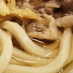 銀座 木屋 - うどんの表情。