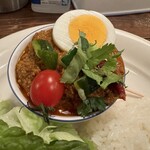 カレー食堂 リトルスパイス - キーマカレー 拡大