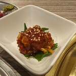 焼肉牛角 - チャンジャ