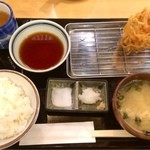 Makino - 海定食（天麩羅7品）  ¥890