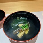 Sushi To Nihonryouri Shinjuku Yonegami - 筍吸物