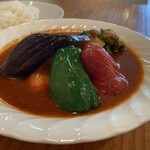 スープカレー カムイ - チキン野菜カレー