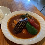 スープカレー カムイ - チキン野菜カレー