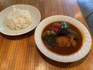 Supu Kare Kamui - チキン野菜カレー