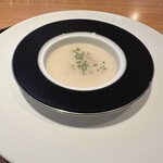 創作料理 花ゆい - ホタテのスープ