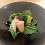豆腐料理 空野 - 春野菜のサラダ