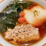 水戸 門のまえ - 料理写真:納豆とろろそば/1,200