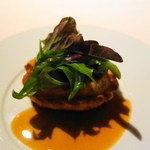 レストラン・セン - フォアグラと根セロリのショウソン