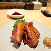 焼鳥 くまわき - ⚫鶏むね肉のたたき