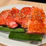 広島焼肉　肉屋のぶすけ紙屋町 - 肉厚でジューシーな特選カルビ！♪( ◜ω◝و(و "