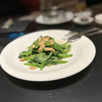 中国料理 チャイナシャドー - 青菜のニンニク炒めフル