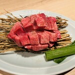 Hiroshima Yakiniku Nikuyano Busuke Kamiyamachi - まるでマンゴーのような厚切り上塩タン•*¨*•.¸¸☆*･ﾟ