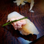 築地すし大 本館 - 皮はぎ