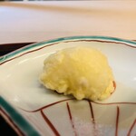 山玄茶 - 胡麻豆腐の天ぷら