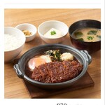 やよい軒 - 味噌煮かつ定食￥８７０円