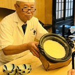 山玄茶 - 滋賀県日野町産の近江米が炊けました♥️