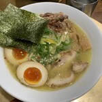 麺屋 音 - ①特製濃厚鶏塩そば