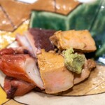 うを徳 - 2024.2 余市産アンキモ甘辛煮と小名浜産真蛸やわらか煮