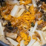 うを徳 - 2024.2 おこわ（青森産あわび、北海道産ウニ、佐賀産ホワイトアスパラガス）