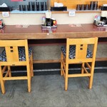 中華そば 太平楽 - カウンター席