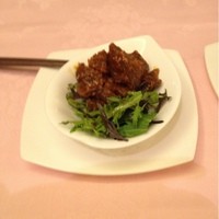 赤坂 四川飯店 - 豚肉の甘酢和え