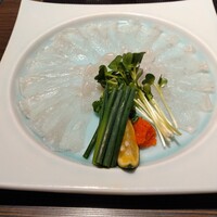 百福 - 河豚薄造り