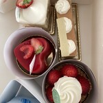 パティスリー ユウ ササゲ - 季節のイチゴショートケーキ580円