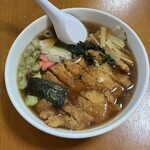 ラーメン飯店 大将 - チキンカツラーメン(醤油)