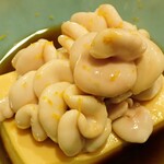 たにもと - 鱈白子　玉子豆腐
