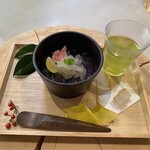 UTTAU - 寒天が中心の甘味、水掬び (о´∀`о)