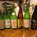 たにもと - 本日の日本酒　右側