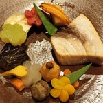 たにもと - 生メカジキ　野菜炊き合わせ