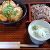 Sobakura - 玉子とじソースかつ丼 + せいろ 1枚 1100円