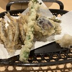Sushi Waka - 小イワシ天￥680接写