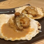 Touhoku Umaimon Kyoudo Ryouri Koshitsu Izakaya Ouuhonjou - 北海道産帆立貝焼味噌