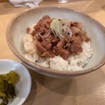 麺商人 - ミニチャーシュー丼セット