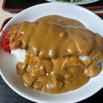 手打風ラーメン 洋定食 ボリューム - 料理写真:カツカレー