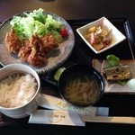 CAFE An be - ランチ・鶏のからあげ（550円）