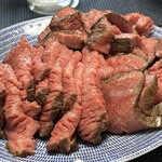 マンノ精肉店 - 国産牛ヒウチ　調理後