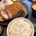 Tonkatsu Aoki - リブロースとんかつ定食　400g