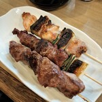 Yakitori Teiou - 塩味：ねぎま、カシラ、タン