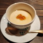 Hokkaisushi To Tempura Sushiyama - いくらのせ茶碗蒸し