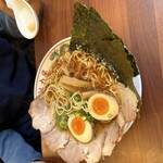 ラーメン魁力屋 - 味玉醤油ラーメン