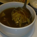 中国料理 桃仙閣 - コース ふかひれスープ