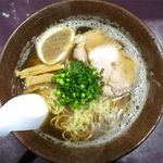 ばぁる・ひらら - 津軽風〆のラーメンのアップ