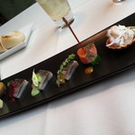 アクアヴィット - 5種類のひとくち前菜盛り合せ
      