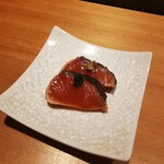 恵比寿 鮨 ふじまさ - サクラマス漬け