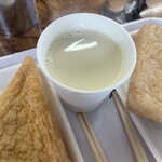 定義とうふ店 - ホット豆乳。濃厚！